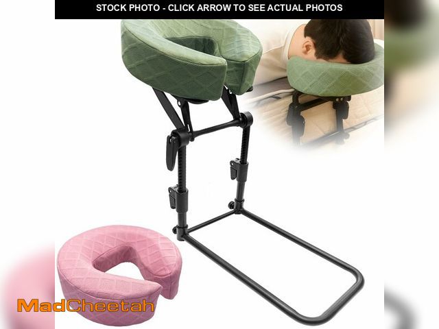 Lot 74-13627493 - Massage Headrest for Bed with 2 Pillowcases Home Mattress Top Adjustable Massage Table Head Holder f...