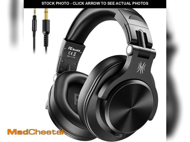 Lot 74-14051357 - OneOdio A71 Hi-Res Studio Recording Headphones - Wired Over Ear Headphones with SharePort, Monitorin...