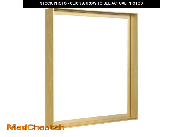 Lot 74-12144173 - Floating Frame for 24x36 Canvas Paintings, DIY Metal Canvas Frame with 1.5" Deep, Modern Floater Fra...
