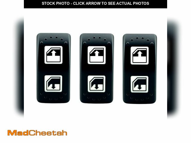 Lot 74-13621788 - ALTBET 3pcs Left Hand Driver Power Window Switch 8 Pin Compatible with Can-Am Defender HD8 DH10 2016...