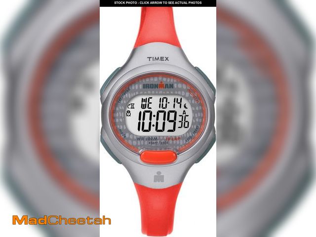 Lot 74-12421981 - Women's Ironman Essential 10 Orange/Gray Watch, Resin Strap - UNUSED