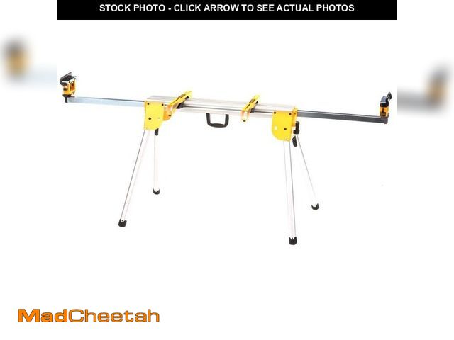 Lot 74-14440471 - DEWALT 29.8 lbs. Compact Miter Saw Stand with 500 lbs. Capacity DWX724 - UNUSED