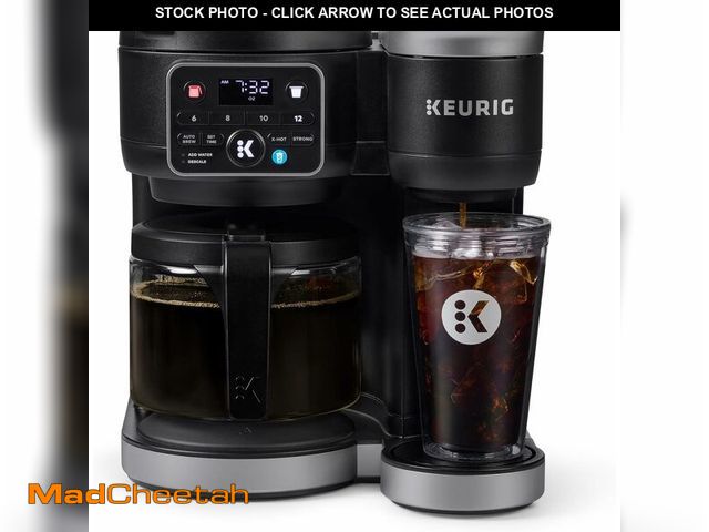 Lot 74-13927184 - Keurig K-Duo Hot &amp; Iced Single Serve &amp; Carafe Coffee Maker, MultiStream Technology, 72oz Res...