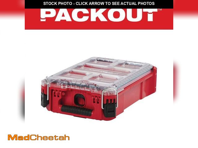 Lot 74-13783093 - Milwaukee PACKOUT 5-Compartments Small Parts Organizer - UNUSED