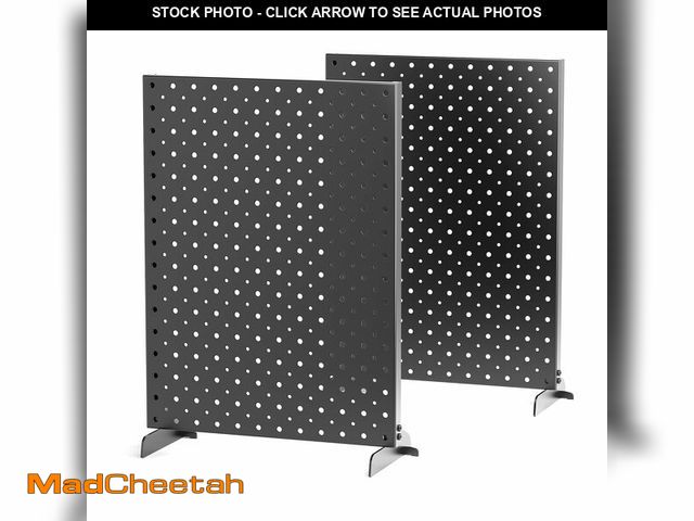 Lot 74-12979083 - Ultrawall Pegboard Display Stand, Metal Tabletop Pegboard Display, Accessories Rack Organizer for Je...