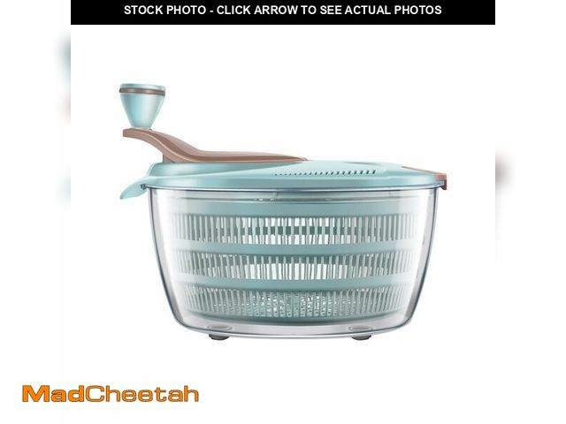 Lot 74-14424331 - Brigii Salad Spinner, 4.24 Quart Lettuce Spinner, Vegetable Spinner - UNUSED
