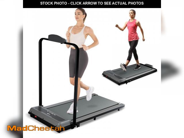 Lot 74-12289864 - HOWHAI Treadmill, Walking Pad, Treadmills for Home Foldable with Handle Bar, 6.2 MPH Running Treadmi...