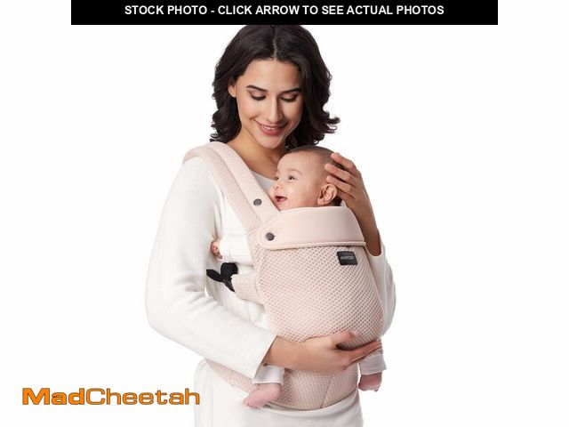 Lot 74-12714990 - Momcozy Breathable Mesh Baby Carrier, Ergonomic and Lightweight Infant Carrier for 7-44lbs with Enha...