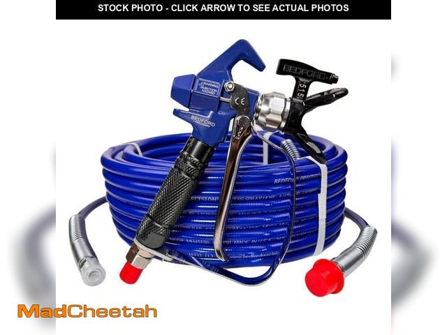 Lot 74-14075808 - *HOSE ONLY* BEDFORD BP3600 Airless Paint Spray Gun Kit with 50 ft. x 1/4 in. Airless Whip Hose and G...