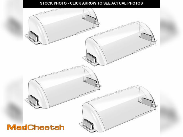 Lot 74-12968975 - Adjustable Air Vent Deflectors, 4 Pack Widen Magnetic Heat and Vent Deflector for Home Floor, Sidewa...