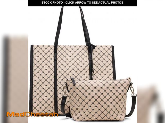 Lot 74-12508864 - Steve Madden BBERLN Large Tote Bag, Black Multi - UNUSED