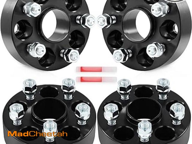 Lot 74-12126034 - SCITOO 4Pcs 5x100 Wheel Spacers 1.5" Bore 54.1mm Studs 12x1.5 5Lug Wheel Spacers Fit for Toyota Camr...