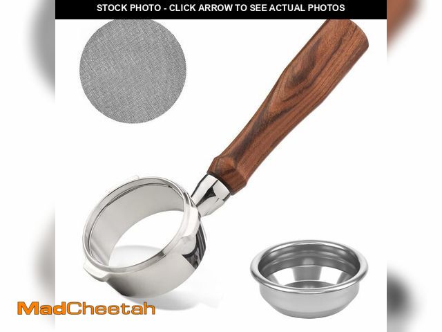 Lot 74-12708654 - 58mm Bottomless Portafilter for CASABREWS Ultra, Bottomless Portafilter with 58mm Puck Screen Compat...