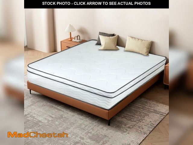 Lot 74-12689224 - CL.HPAHKL Pressure Relief Innerspring Mattress 12 Inch Queen Size Medium Firm Hybrid Spring Mattress...