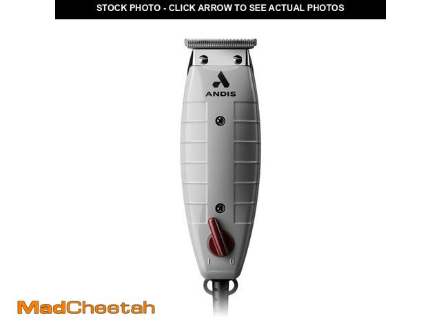 Lot 74-13712022 - Andis 04780 Professional T-Outliner Beard &amp; Hair Trimmer for Men with Carbon Steel T-Blade, Bump...