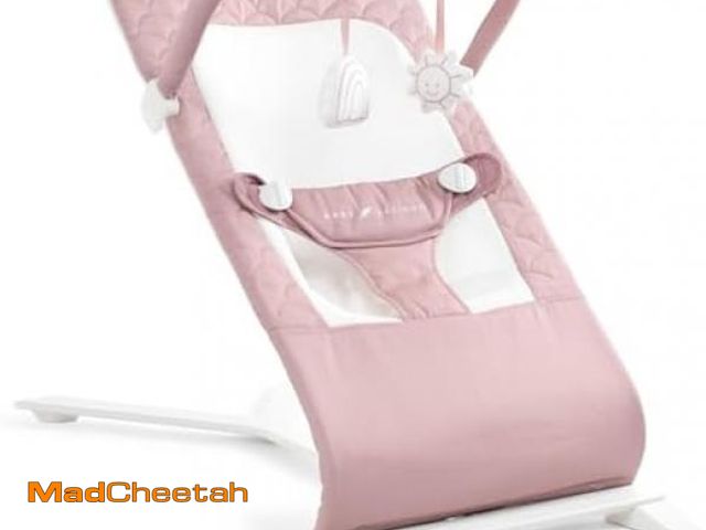 Lot 74-12098028 - Baby Delight Alpine Deluxe Portable Baby Bouncer | Infant | 0-6 Months | 100% GOTS Certified Organic...