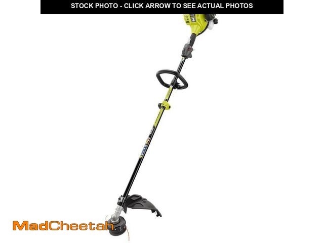 Lot 74-14192550 - RYOBI 25 cc 2-Stroke Attachment Capable Full Crank Straight Gas Shaft String Trimmer - USED