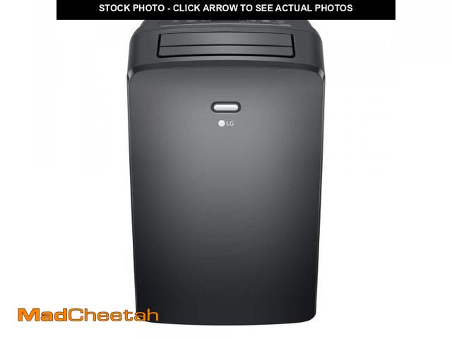 Lot 74-12390736 - LG 8,000 (DOE) BTU 115-Volt Portable Air Conditioner Cools 350 Sq. Ft. with Dehumidifier and Wi-Fi i...