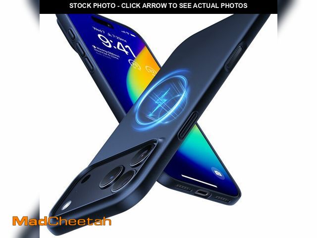 Lot 74-12706634 - TORRAS Magnetic Slim Fit for iPhone 17 Pro Case 6.3 inch, Ultra-Thin, Compatible with MagSafe, Light...