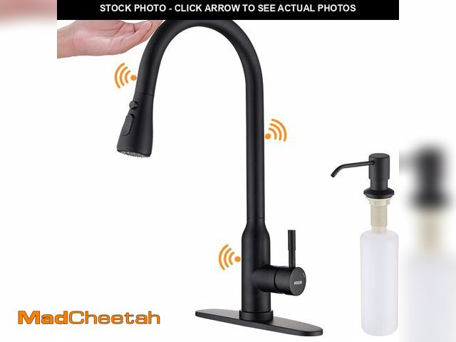 Lot 74-13583540 - Touch Kitchen Faucet,KEER Smart Kitchen Sink Faucet with Pull Down Sprayer, Touch on Activated Kitch...
