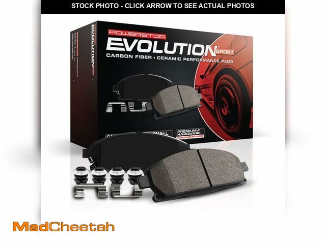 Lot 74-12894764 - Power Stop Z23-914 Front Z23 Evolution Sport Carbon Fiber Infused Ceramic Brake Pads with Hardware F...