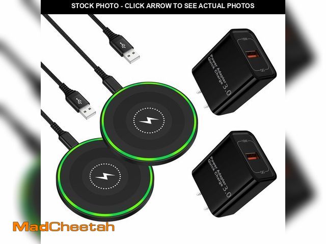 Lot 74-14376814 - 15W Wireless Charger for Motorola Fast Charging Pad for Moto G Power(2025)/Stylus(2025)/Edge+/Edge 7...