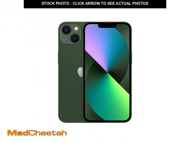 Lot 74-12475962 - Apple iPhone 13, 128GB, Green - Unlocked (Renewed Premium) - USED