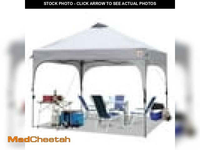 Lot 74-12480411 - Abccanopy 10 X 10 Gray Outdoor Pop Up Canopy Tent Camping Sun Shelter-Series - UNUSED