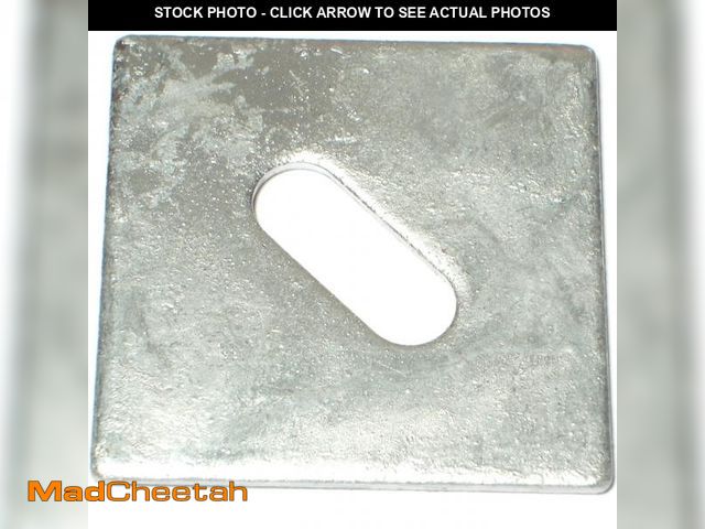 Lot 74-12307561 - Hard-to-Find Fastener 014973147525 Bearing Plates, 3 x 3 x 1/8, Piece-25 - USED