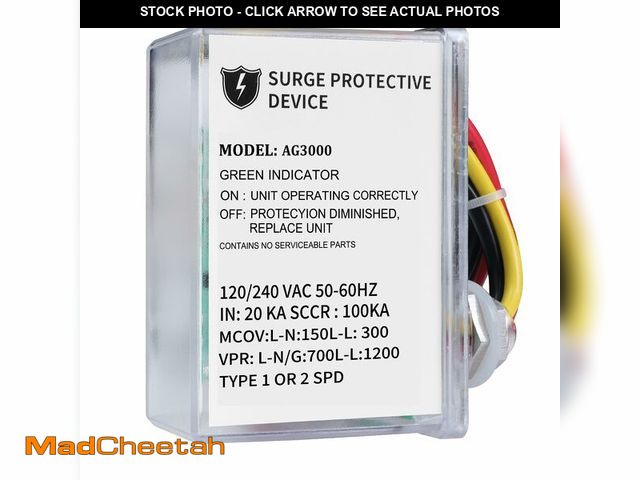 Lot 74-14423044 - AG3000 HVAC Surge Protector, 120/240V Mini Split Protection - UNUSED