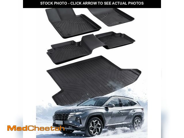 Lot 74-13709404 - CreekT All Weather Floor mats &amp; Trunk mat for Hyundai Tucson 2022-2025 2026(Not for PHEV &amp; H...