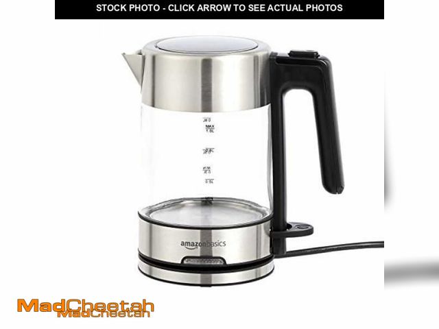 Lot 74-11692478 - Basics 1.1-Qt (1.0L) Electric Kettle, Electric Tea Kettle &amp; Water Boiler, With Auto Shut-Off, Bo...