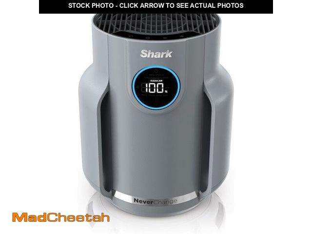 Lot 74-14591550 - Shark NeverChange Compact Pro Air Purifier, HP071BRN, Winter Fog - USED
