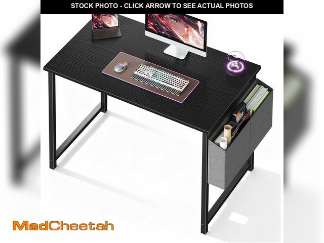 Lot 74-14068302 - OLIXIS Computer Desk 40 Inch Home Office Desks for Small Spaces, Gaming Writing Study Work Table wit...