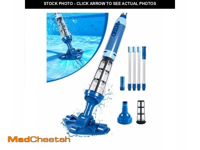 Lot 74-14428411 - LanOcean Cordless Hot Tub Vacuum Up to 15.8 Gals/Min with Water Sensor - UNUSED