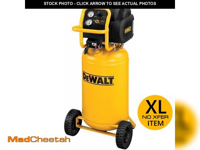 Lot 74-10839253 - (SEE LISTING FOR DETAILS THIS ITEM IS USED AND DAMAGED) DEWALT 15 Gal. Portable Electric Air Compres...