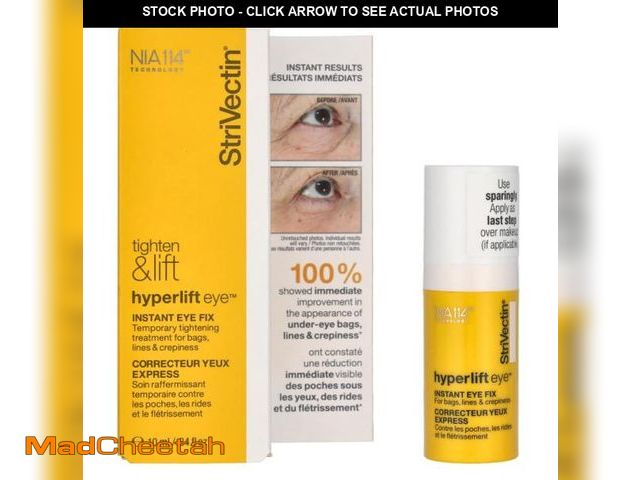 Lot 74-11557091 - StriVectin Tighten &amp; Lift Hyperlift Eye Cream Instant Eye Fix, Tightening Treatment for Bags, Li...