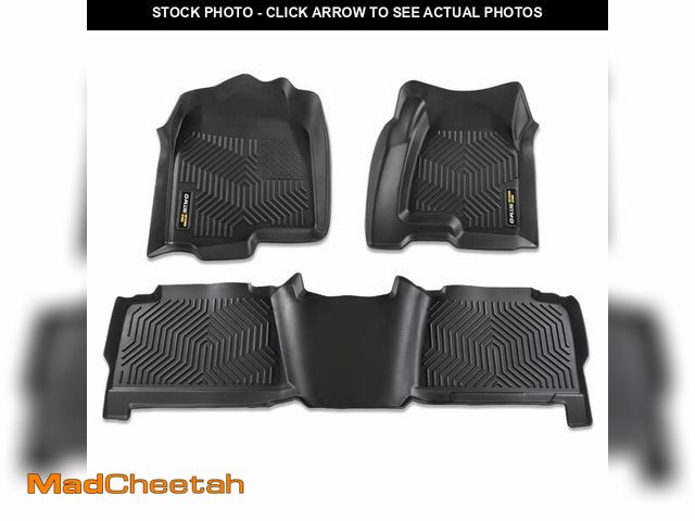 Lot 74-12689881 - G-PLUS Floor Mats Cargo Liners, Compatible with Chevy Silverado/GMC Sierra 1500 Crew Cab 1999-2006 F...