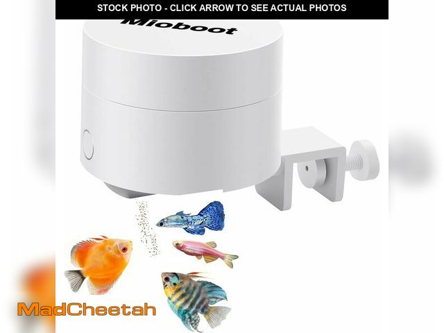 Lot 74-13627745 - Mioboot Automatic Fish Feeder for Fish Aquarium, Smart Aaquarium Accessories for Small Tank Betta Tu...