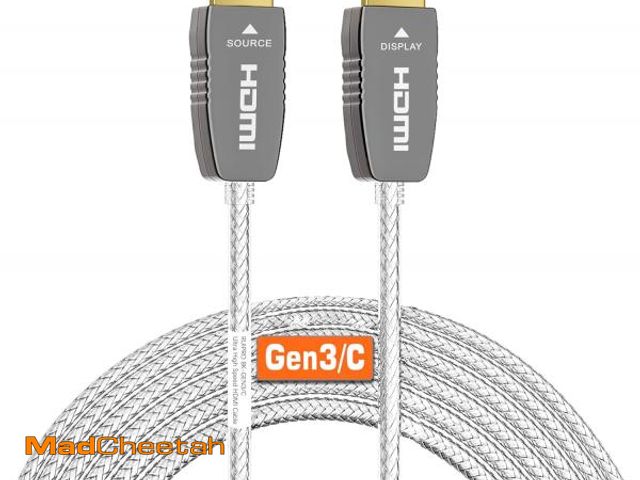 Lot 74-12196135 - RUIPRO Crystal 8K HDMI Ultra High Speed Latest 2.1b Certified Fiber Optic Cable 25 feet 8K60Hz 4K120...