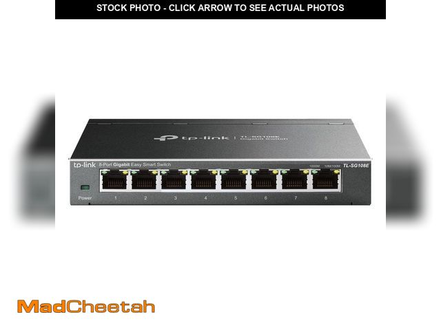 Lot 74-12691853 - TP-LINK 8-Port Gigabit Easy Smart Switch - USED