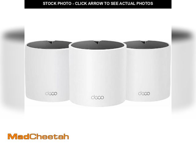 Lot 74-14591599 - TP-Link Deco X15 Dual-Band AX1500 WiFi 6 Mesh Wi-Fi System | Replaces Routers and Extenders | Covers...