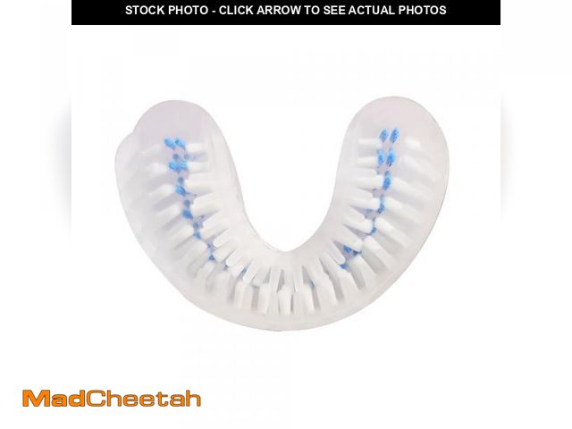Lot 74-11546692 - autobrush Single Sided U Shaped Nylon Brush Head Replacements, Soft and Unique 360degree Nylon Brist...