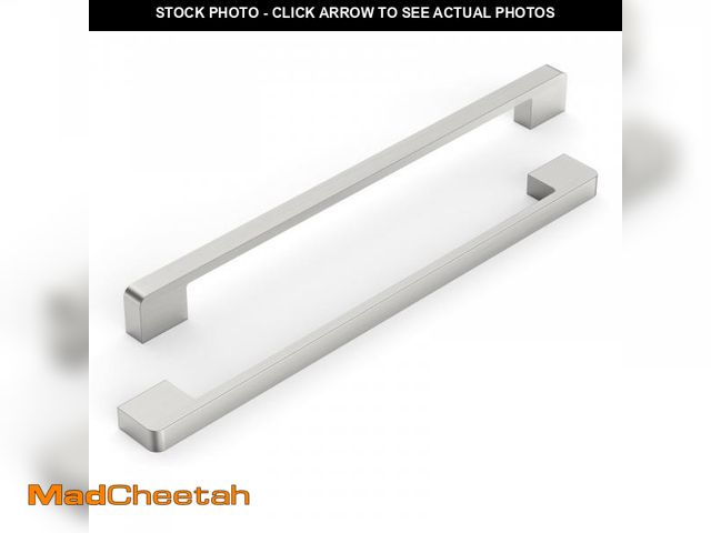 Lot 74-11552354 - KNOKLOCK 10 Pack 10 Inch(256mm) Kitchen Cabinet Handles Brushed Satin Nickel Cabinet Pulls Kitchen C...