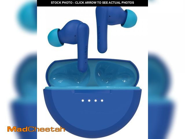 Lot 74-12213650 - Belkin SoundForm Nano 2 Bluetooth Earbuds for Kids with Built-in Microphone, 28H Battery Life, Safe ...