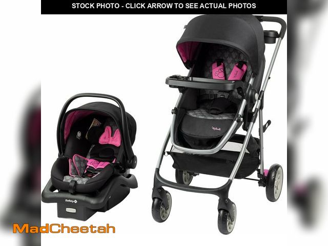 Lot 74-12543958 - Disney Baby Minnie Mouse Grow and Go Modular Travel System, Simply Minnie - UNUSED