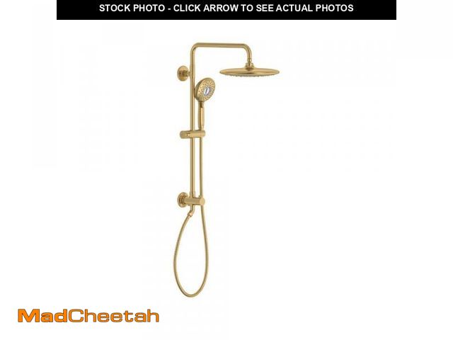 Lot 74-12091419 - American Standard Spectra Versa 4-Spray Round 24 in. Wall Bar Shower Kit with Hand Shower 1.8 GPM in...