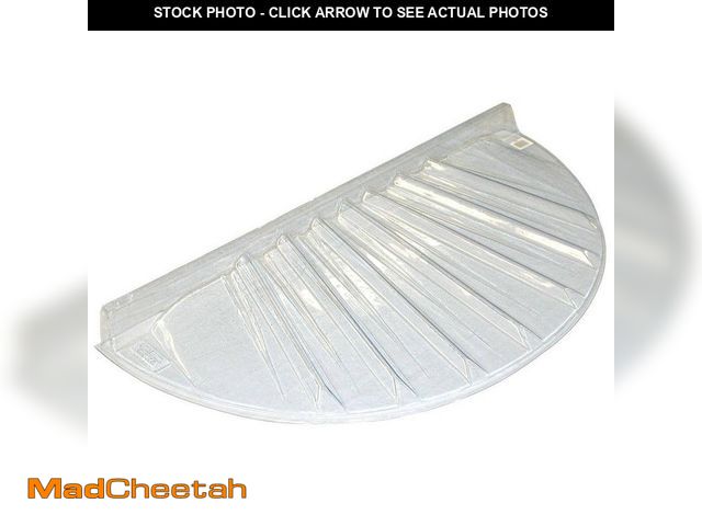 Lot 74-12850539 - MacCourt 40 in. x 17 in. Low Profile Circular Plastic Window Well Cover - UNUSED