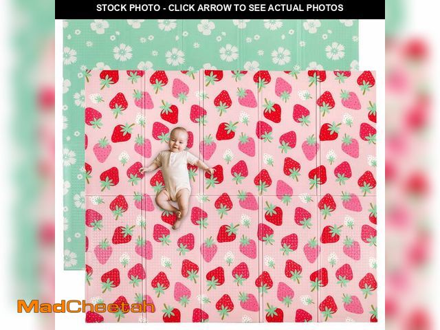 Lot 74-13659274 - Wildkin Baby Play Mat - Large Folding Foam Play Mat for Infants, Babies, Toddlers, Waterproof, Doubl...
