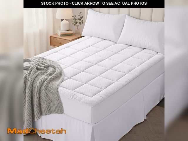 Lot 74-13043373 - OLANLY Queen Quilted Fitted Mattress Pad Ã¢â¬â Soft Pillow Top Mattress Topper, Down Alternative ...